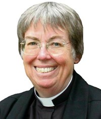 Revd Angela Tilby, image thanks to Church Times