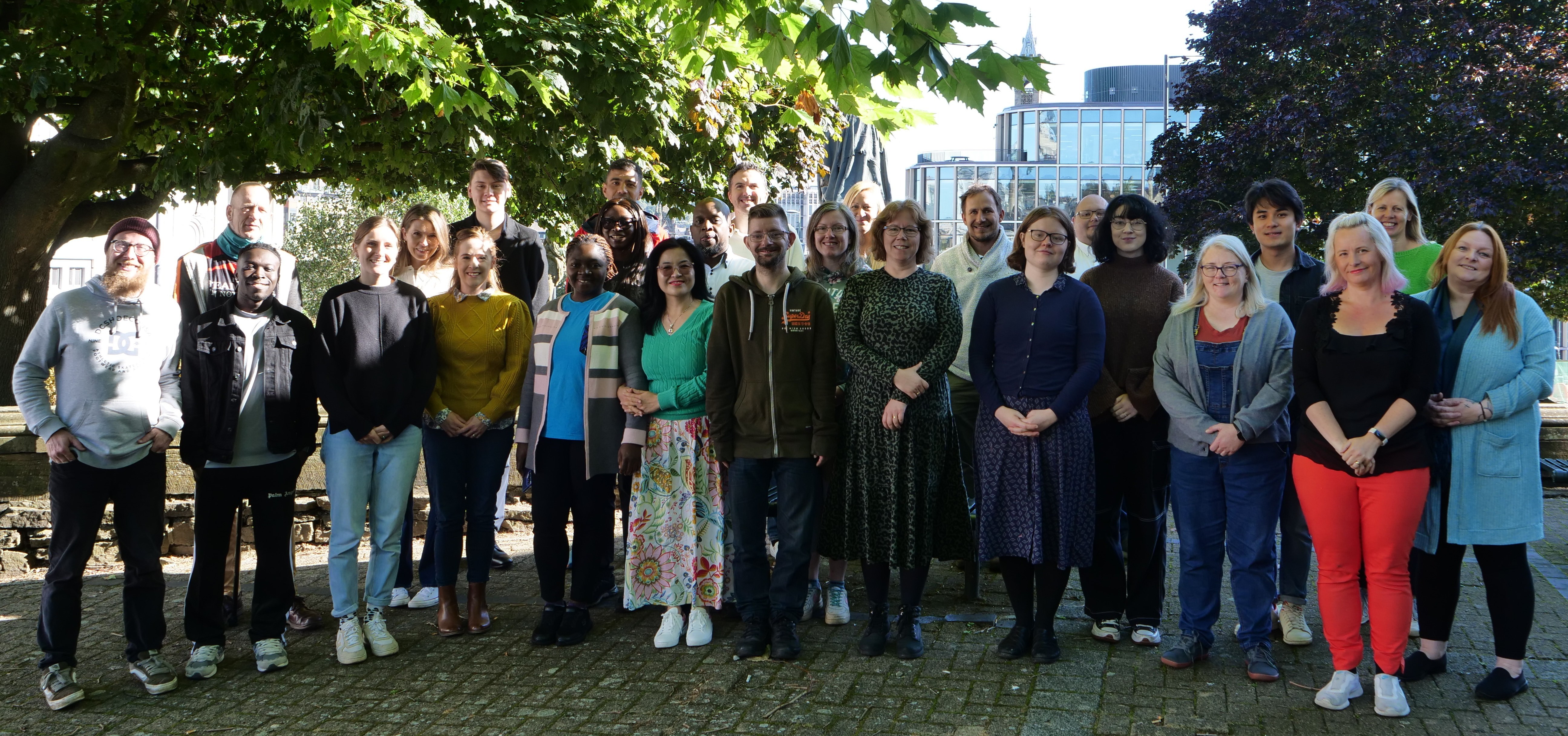 Photo of our Diocesan Interns and Mission Apprentices at the start of September 2024