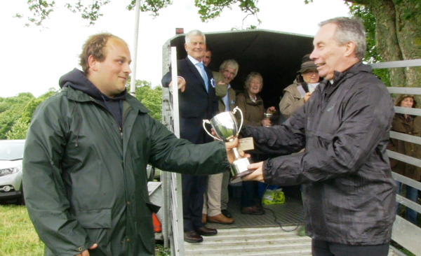 St Andrew's Cup presented at Gargrave Show