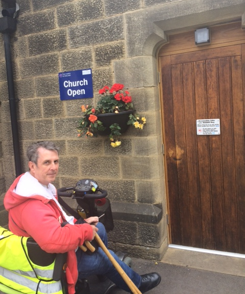 First user of Farsley Changing Places Toilet