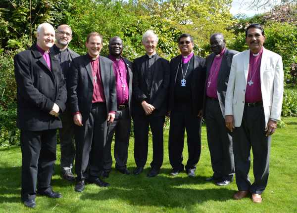 Bishops with Robert Willis, Dean of Canterbury