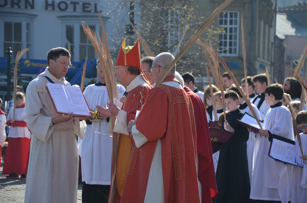 Palm procession