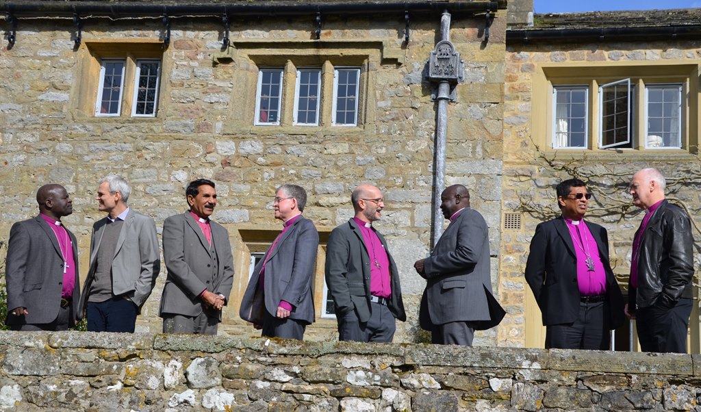 Bishops at Parcevall discussing 