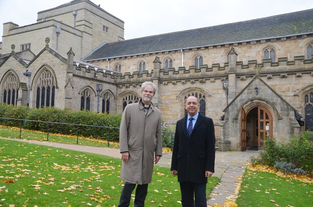 Lord Bourne and Dean of Bradford