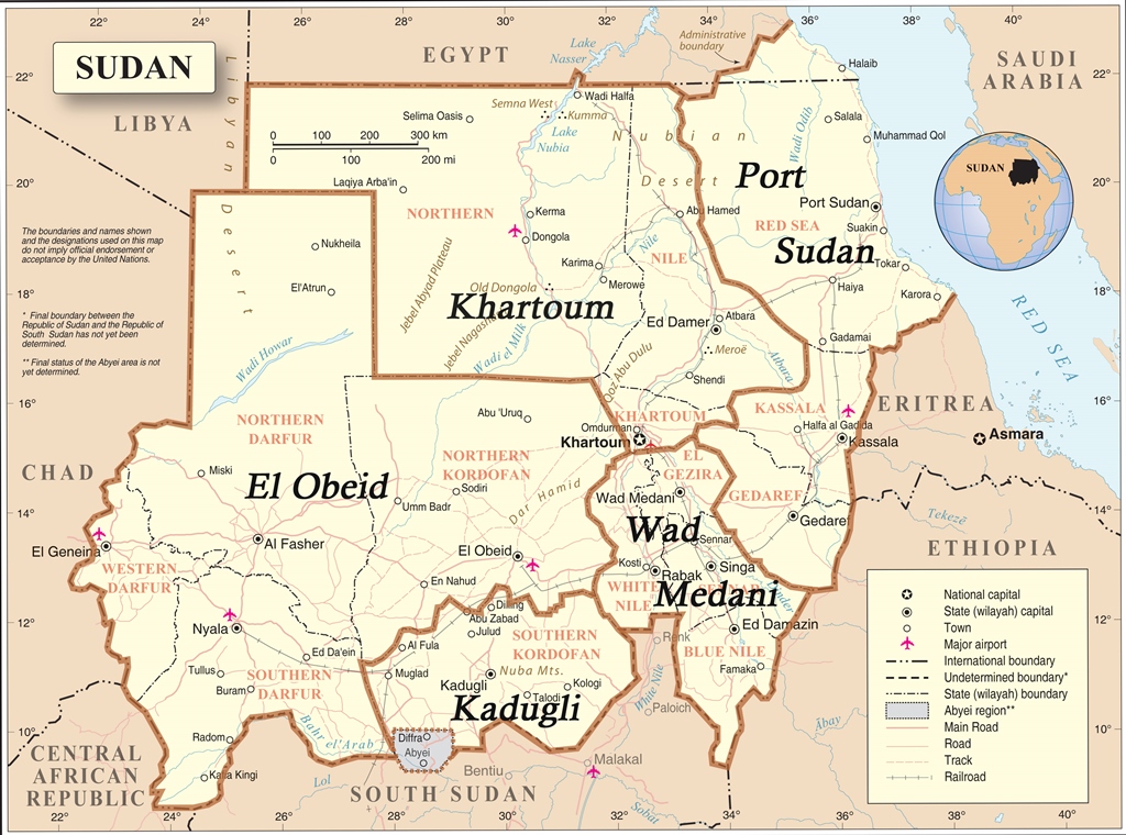 Sudan Map