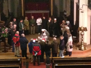 Vigil in Huddersfield Parish Church