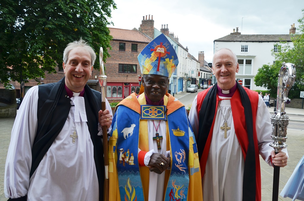 Paul Slater with Archbishop and +Nick