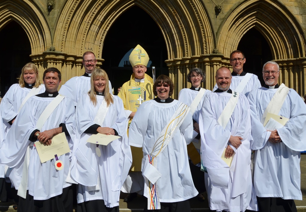 Deacons at second Ripon service