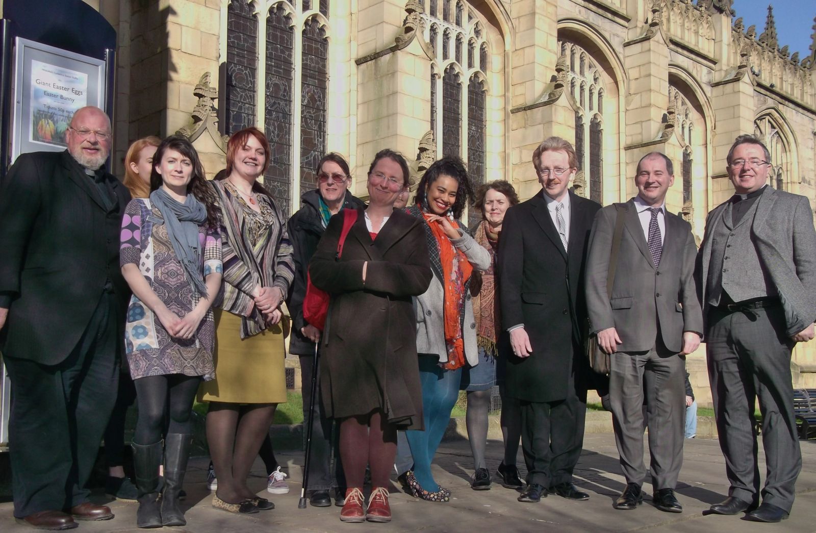 Communities Minister, Stephen Williams praises Wakefield Cathedral for its positive faith in action