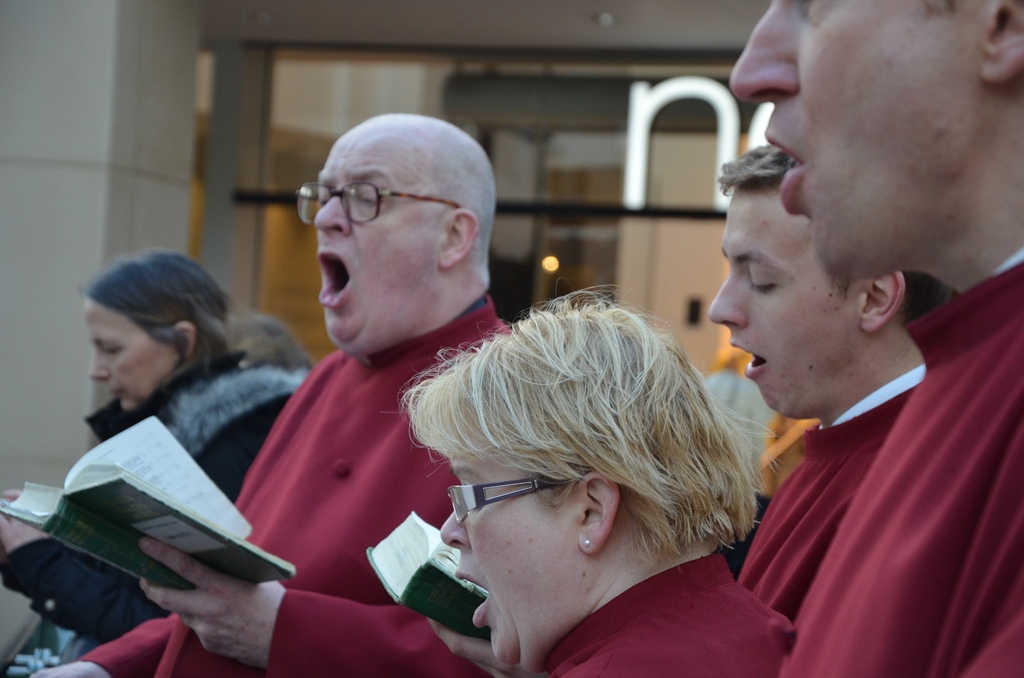 Choristers from leeds Minster