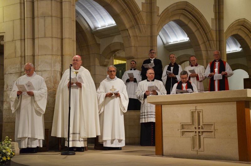 Vespers service St Annes Cathedral