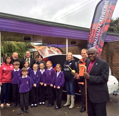 Pop up Cathedral blessed by Archbishop of York