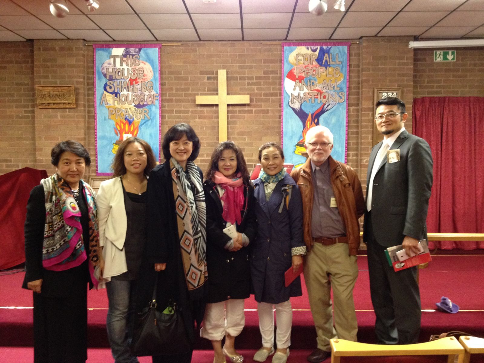 A number of Chinese Christians in Barnsley especially for the celebration