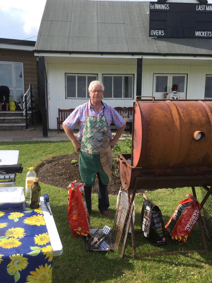 BBQ after the cricket match