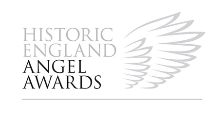 Logo for the Historic England Angel Awards