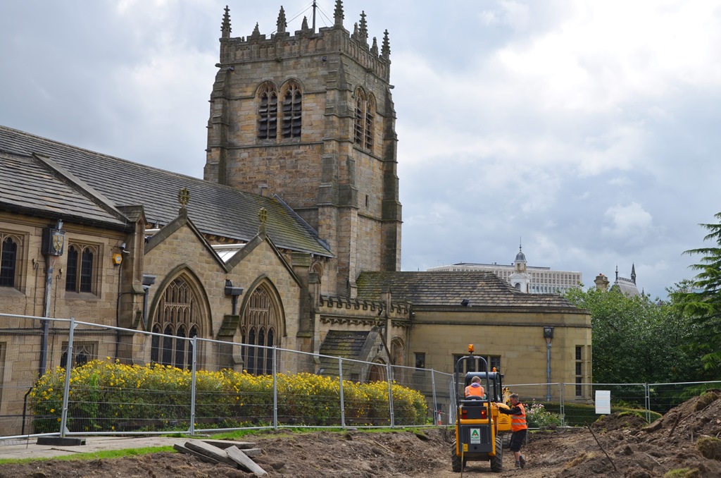 Bradford Cathedral redevelopment work