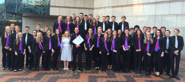 St Aidan's SChool Chamber Choir, Harrogate