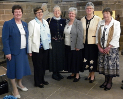 6 past presidents of Wakefield Diocese Mothers' Union