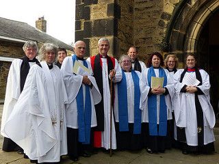 The newly licenced Readers with Bishop Jonathan