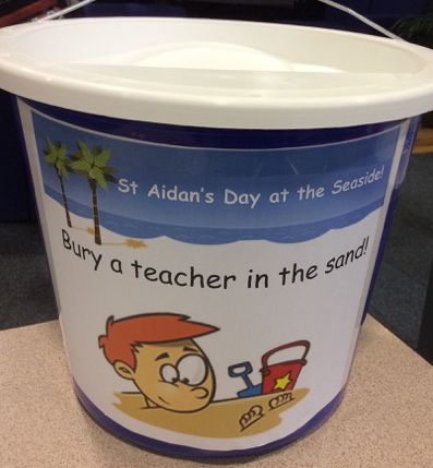 Bury a teacher bucket