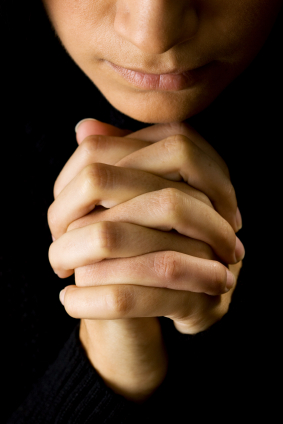 Woman praying