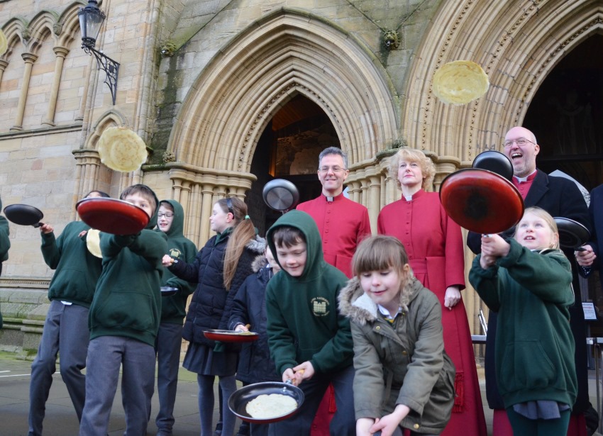 Ripon Pancake Racing