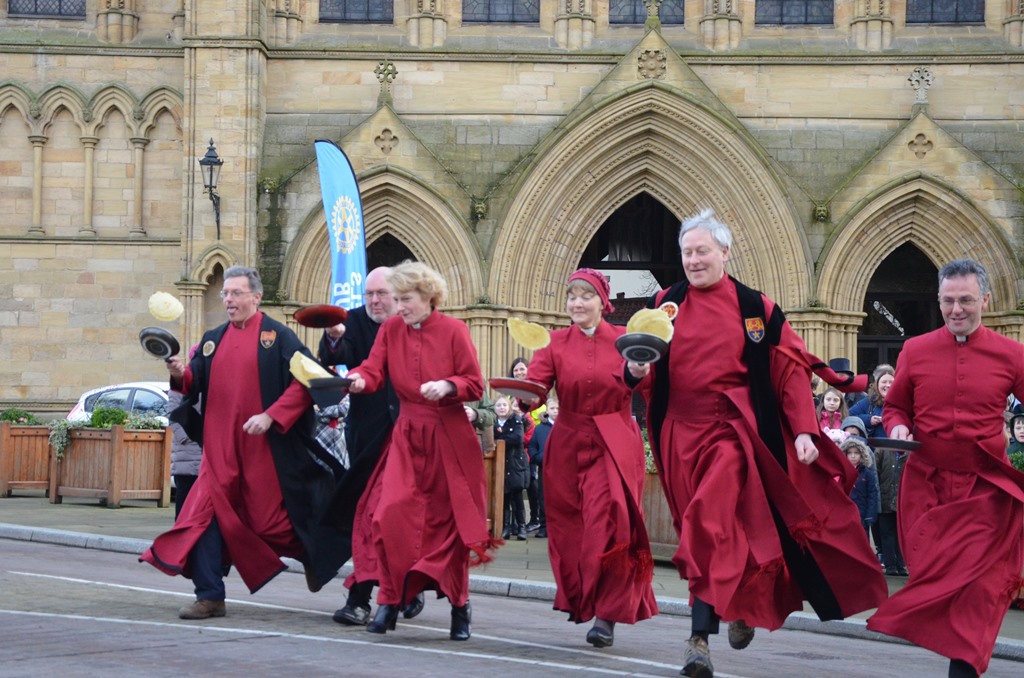 Cathedral Staff Pancake Raching