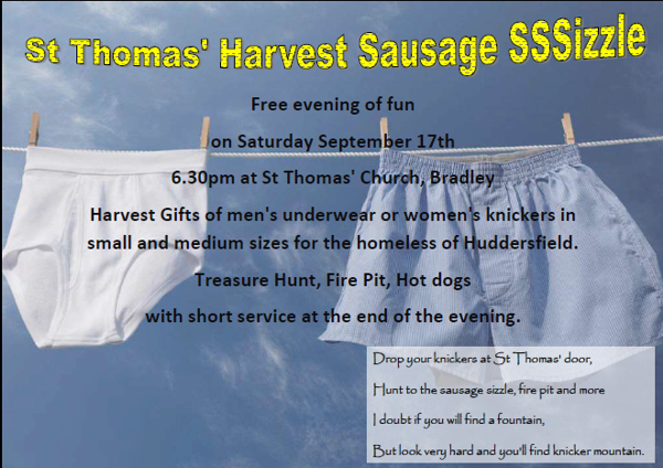 ST Thomas' Bradley Harvest event