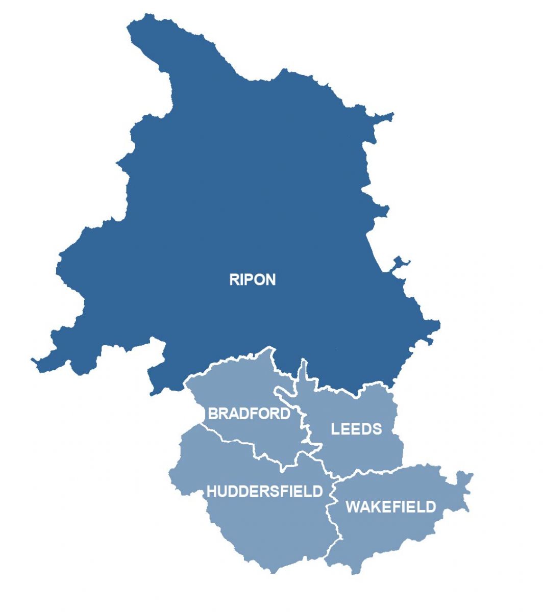 Ripon Area map