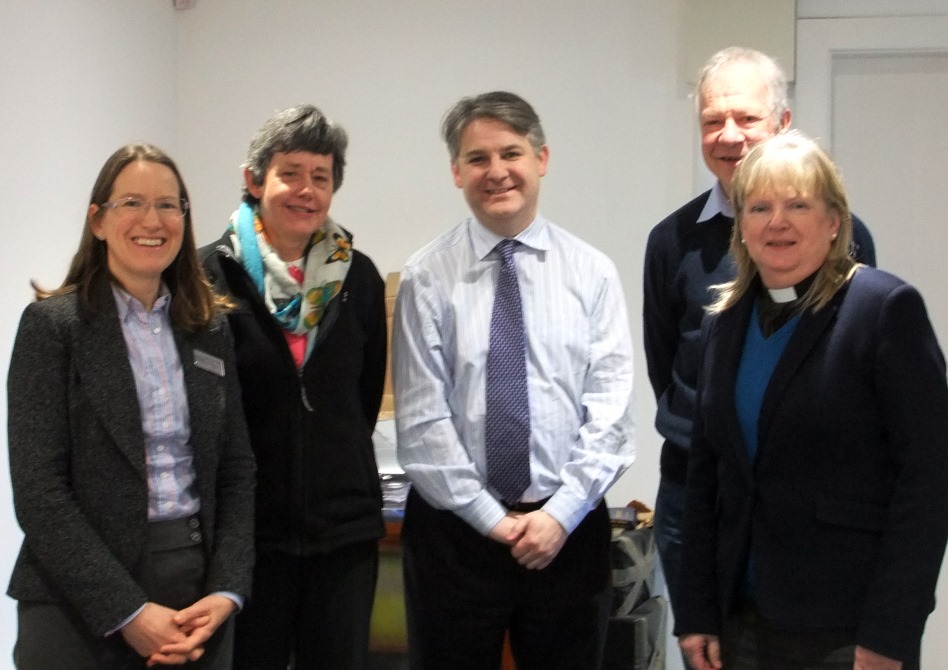 Shipley MP with church leaders