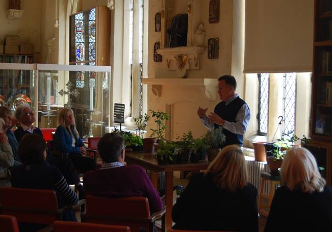 Gardening questions at Ripon cathedral