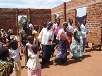 Sunday service at Nyabitocho, tarime Diocese